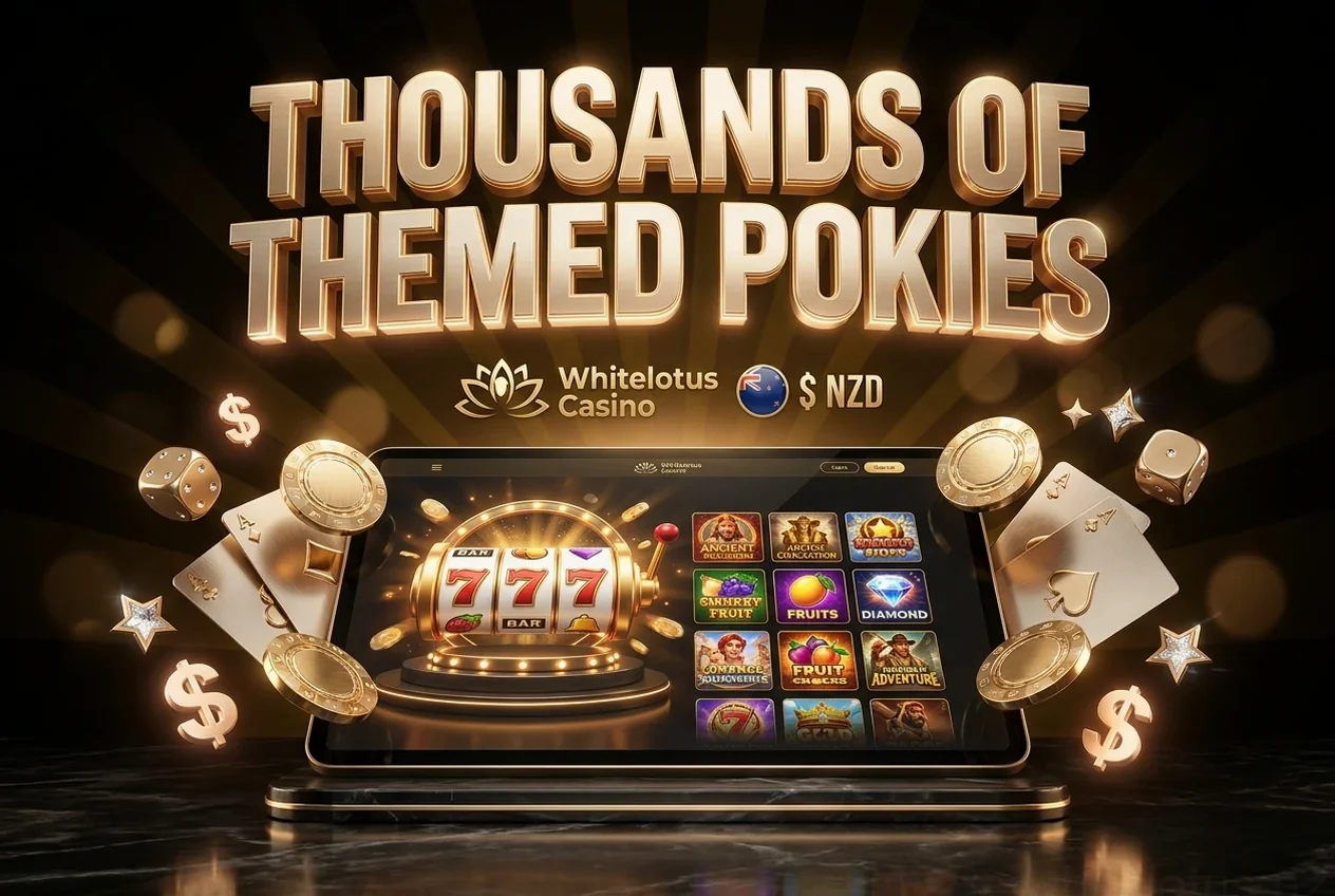 Thousands ofThemed Pokies
